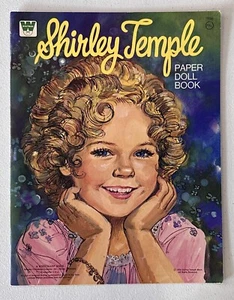 Vintage SHIRLEY TEMPLE PAPER DOLL BOOK 1986 New Old Stock Uncut - Bild 1 von 8