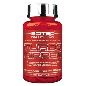 SCITEC TURBO RIPPER 100 cps TERMOGENICO BRUCIA GRASSI DIMAGRANTE CON CARNITINA - Foto 1 di 1