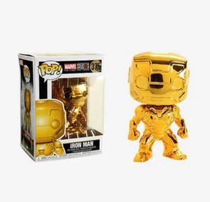 Marvel Studios First 10 Years Iron Man Gold Chrome POP Figure Toy #375 FUNKO - Picture 1 of 1