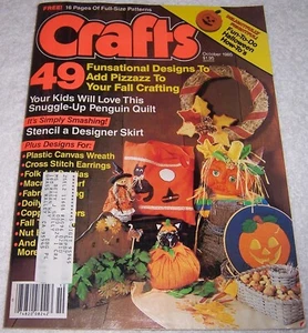 Crafts Magazine October 1985 Halloween - Picture 1 of 2
