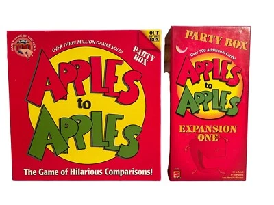 Apples to Apples Party Box & Expansion ONE-Game of Hilarious Comparisons 1500+ - Image 1 of 4