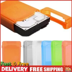 Boîtier de rangement disque dur disque dur IDE SATA 3,5 pouces housse plastique multicolore - Photo 1/27
