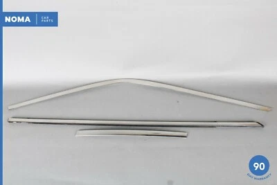 98-03 Jaguar XJ8 VDP X308 Juego de molduras de ventana de puerta exterior delantera derecha OEM Foto 1 de 4