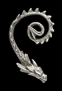 Alchemy Gothic Ohrstecker - Ostgoter Drache - Wikinger Ohrschmuck Ohrring - Bild 1 von 2