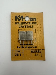 M-Tron Walkie Talkie Kryształy CB-1 Kanał 18 Vintage Nieużywane Zapieczętowane - Zdjęcie 1 z 1