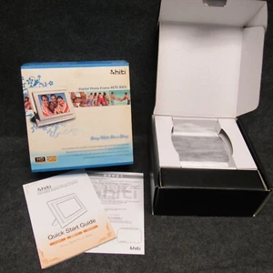 HITI K65 K65W HD Digital Photo Frame 6" X 4" Pearl White Bezel New In Box - Picture 1 of 7