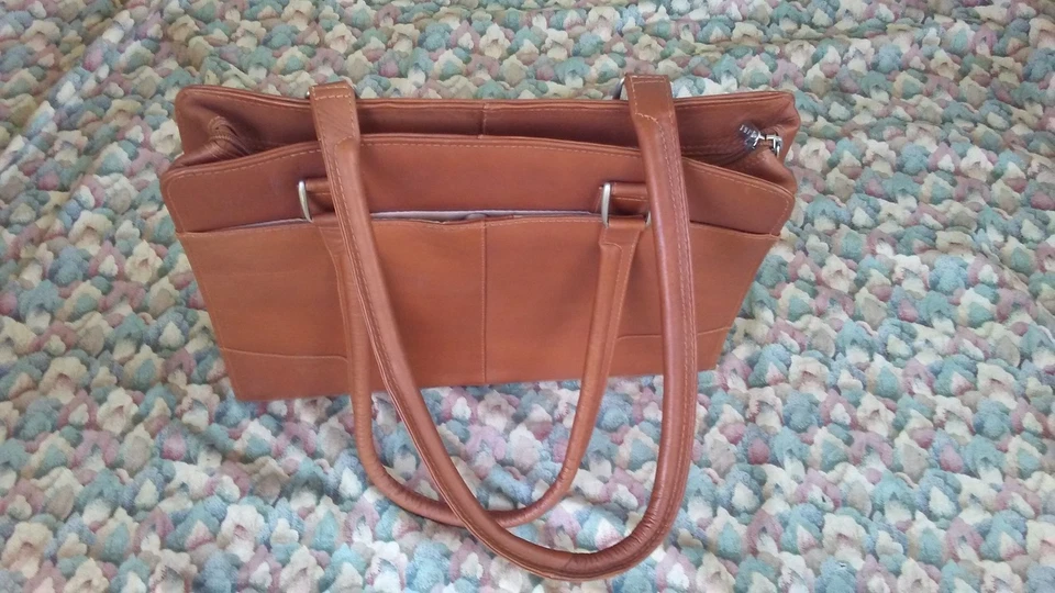 Bolso de Hombro Piel Colombia Cuero Mujer Viaje Vintage Marrón Foto 1 de 4