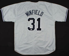 Dave Winfield HOF Signed Yankees Baseball Jersey AUTO Autographed BAS COA Sz XL