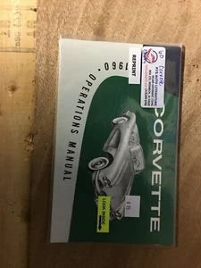 1960 Corvette Reproduction Manual Unopened - Bild 1 von 1