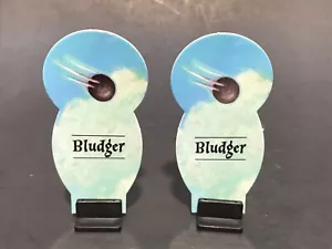 2000 Harry Potter Quidditch Board Game 2 Bludger Replacement Tokens & Holders - Picture 1 of 1