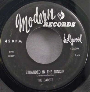 Cadets - Stranded In The Jungle / I Want You Vinyl 45 - Picture 1 of 1