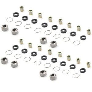 Front Upper Lower Left & Right A-Arm Bushing Pin Kit For Honda TRX300EX TRX300X - Picture 1 of 4