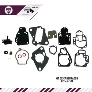 1395-97611 Para Mercury Mariner Fuera de Borda 6-25 HP 2Cyl Kit de Carburador - Imagen 1 de 9