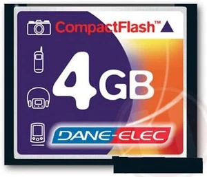 Dane-Elec 4GB CF Compact Flash Camera Memory Card - Picture 1 of 1