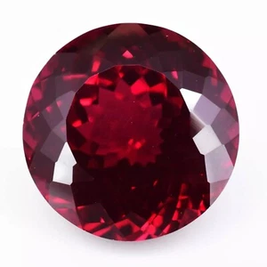 20-22 Ct Natural Certified Red Painite Round Cut Loose Top Quality Gem - Picture 1 of 5