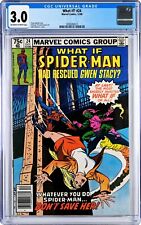 What If? #24 CGC 3.0 (Dec 1980, Marvel) Spider-Man had Rescued Gwen Stacy, JRJ