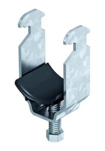 Bügelschelle 28–34 mm Stahl verzinkt | De Wit für Newlec HBS34 | 50 Stück - Bild 1 von 3