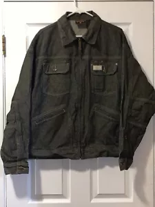 VINTAGE ROCAWEAR MENS LARGE JEAN JACKET - Picture 1 of 6