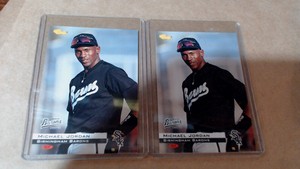 LOT OF 2 /1994 Classic Michael Jordan #1 Birmingham Barons EX/NM/MT