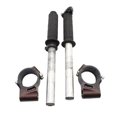 2006 2007 SUZUKI GSXR600 GSXR750 WOODCRAFT HANDLE BARS CLIP ON SET LEFT RIGHT - Image 1 of 4