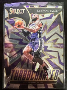 2021-22 Panini Select Basketball Turbocharged LeBron James #5 Los Angeles Lakers - Picture 1 of 2