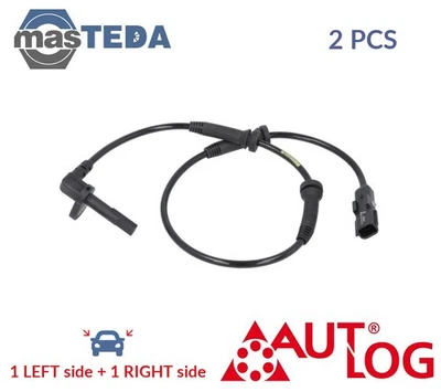 AS5563 ABS WHEEL SPEED SENSOR PAIR FRONT AUTLOG 2PCS NEW OE REPLACEMENT - Image 1 of 4