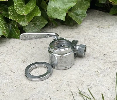 Vintage Suntour Quick Pattern Headset Clamp - Quick Band / Adjust 1” Threaded - Image 1 of 4