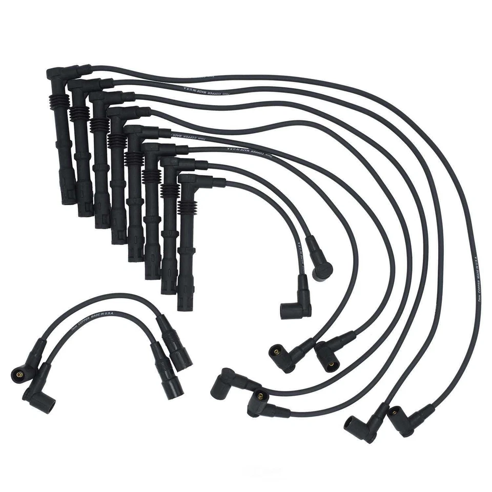 Juego de cables de bujía - Ajuste directo 924-1389 se adapta a 90-94 Audi V8 Quattro 4,2 L-V8 Foto 1 de 2