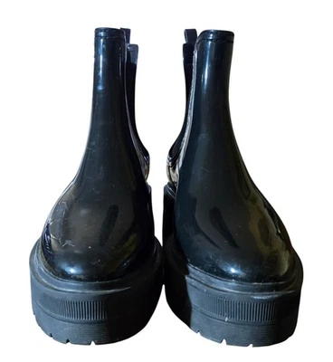 Botines impermeables para lluvia Lemon Jelly negros talla US 9 hechos en Portugal nuevos Foto 1 de 4