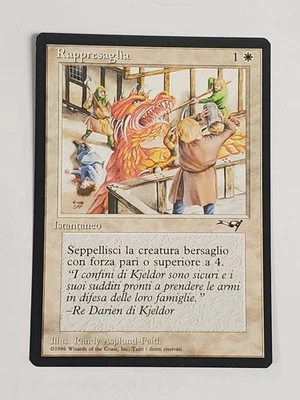 MTG Reprisal (Red Dragon) (Italian Alliances/White/C) - BGM - Image 1 of 2