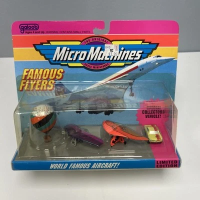 Colección Micro Machines Famous Flyers Galoob 1992 #6/Edición Limitada Corvair Foto 1 de 4