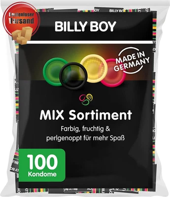 Billy Boy Kondome, 100Er Mix-Beutel - Bild 1 von 4