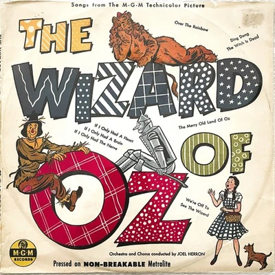 ***RARE***Vintage 1949 Wizard of Oz 10" 78rpm Metrolite (Vinyl Near Mint) - Image 1 of 4