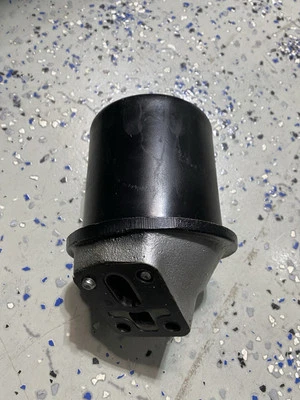 Dodge Royal 241 1954 carcasa de filtro de aceite Ram Hemi roja.  Foto 1 de 2