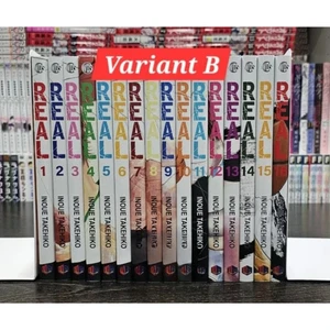 REAL Manga By Takehiko Inoue Volume 1-16 (VARIANT B) English Version Comic-DHL - Picture 1 of 12