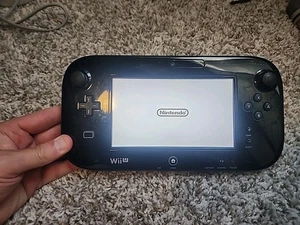 Nintendo WUP-010 (USA) Gamepad Wii U nero, spedizione gratuita, casa senza fumo - Foto 1 di 6