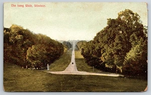 Windsor Castle nach Windsor Great Park in Berkshire, England Postkarte - Bild 1 von 2