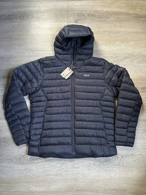 NEW Men's Patagonia Down Sweater Hoody Puffer Jacket Black Large - Image 1 of 4