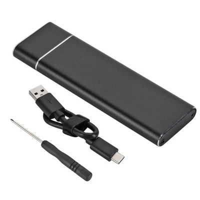 NGFF SSD USB3.1 Tipo-C para M.2 Adaptador de Gabinete Externo Caixa 6Gbs - Imagem 1 de 4