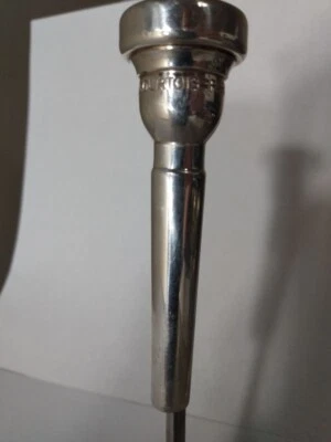 Boquilla trompeta chapada en plata COURTOIS 3SA Foto 1 de 4