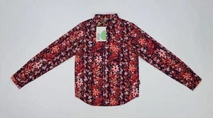 STIO 3007 Floral Harkin Snap Shirt Kids Size 14 - Picture 1 of 4
