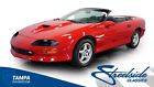 1996 Chevrolet Camaro Z28 SS SLP Convertible 5 7L LT1 V8 6 SPEED MANUAL CLEAN HISTORY COLD A/C DROP TOP LEATHER ORIGINAL WIND
