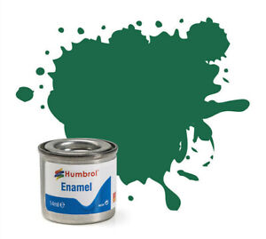 Humbrol - 30 DARK GREEN MATTE Dark Green Paint Enamel Email 14ml ref. AA0326