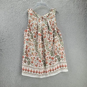 Max Studio Tanktop Blumen Frühling Damen L ärmellos Cottagecore Whimsy Garden - Bild 1 von 11