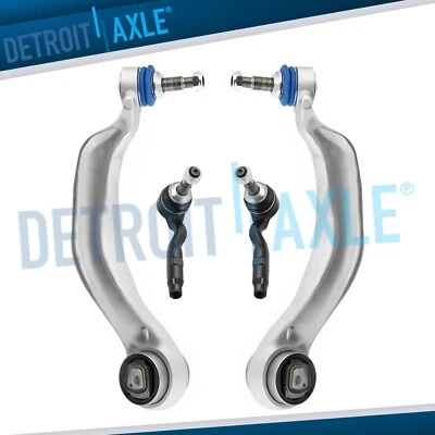 Front Lower Control Arms Outer Tie Rods for BMW 535i GT 740i 740Li 750i 760Li - Image 1 of 4