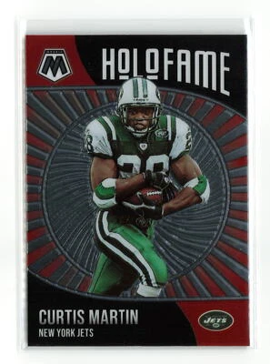CURTIS MARTIN #19 2021 PANINI MOSAIC JETS HOLOFAME - Image 1 of 2