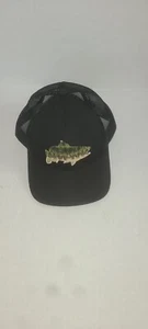 Mütze Trout Cutout Mesh Trucker Style verstellbar Druckknopflasche schwarz - Bild 1 von 6