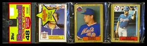 Paquete de bastidores de béisbol Topps 1987 - Fernando Valenzuela como excelente; ¡Mike Boddicker está de vuelta! - Imagen 1 de 1