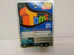 TOMICA AMERICAN DUMP TRUCK .on Blue card MADE FOR G.J COLES MELBOURNE AUSTRALIA - Bild 1 von 4