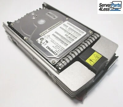 177984-001 HP 72.8GB Ultra3 10K RPM 3.5" 80-Pin Hard Drive 176494-B21 - Image 1 of 4